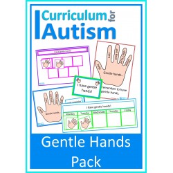 Positive Behavior Pack "Gentle Hands", Visual Prompts, Reward Tokens, Posters, Badges